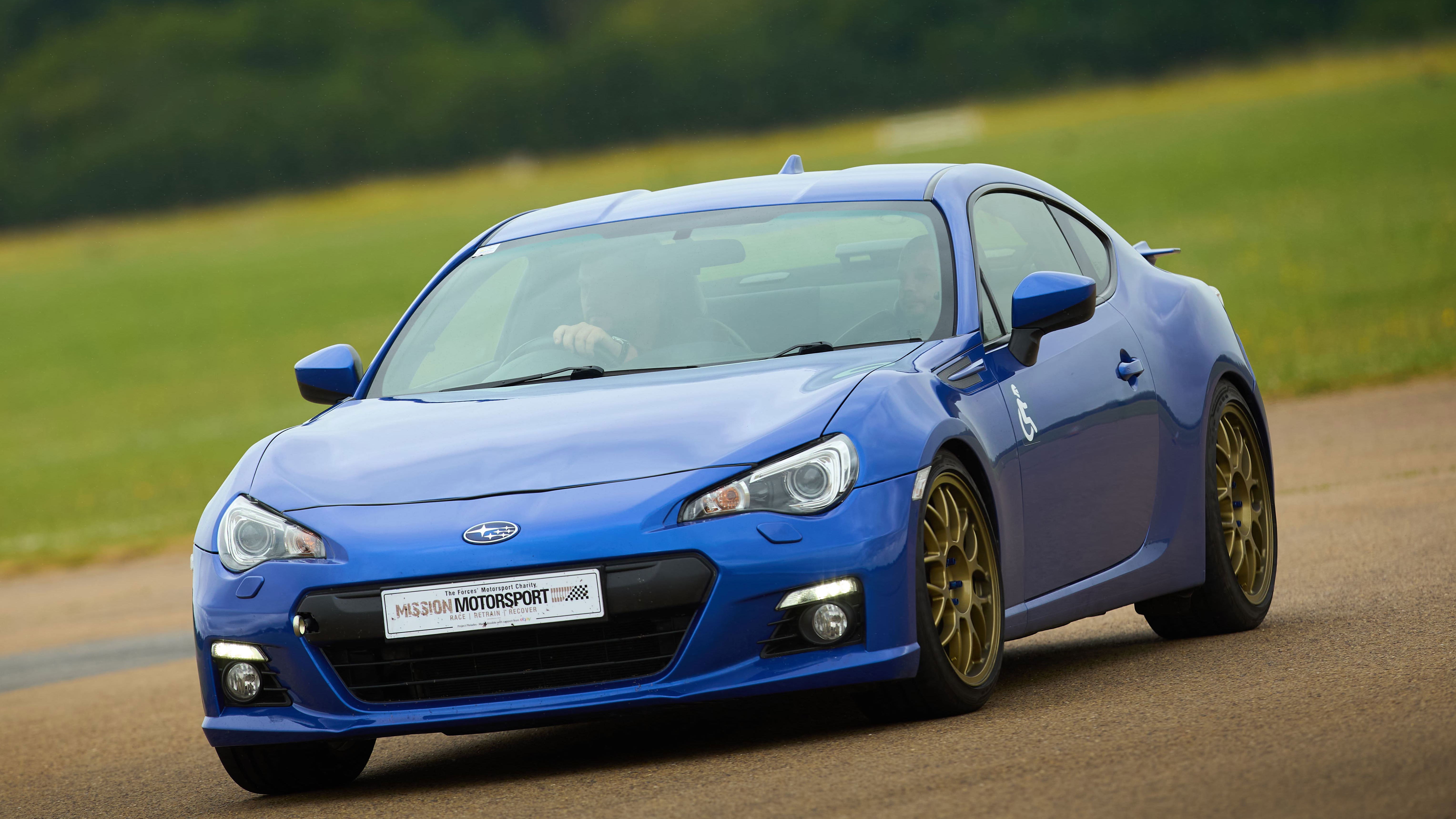 Mission Motorsport's hand-controlled Subaru BRZ